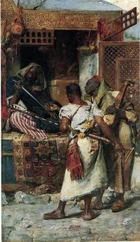 Arab or Arabic people and life. Orientalism oil paintings  434, unknow artist